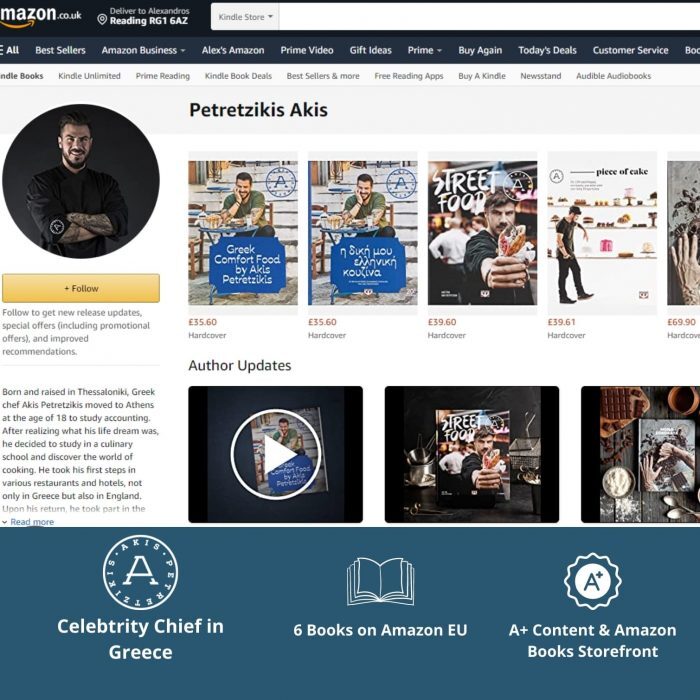 Amazon EU Book Launch