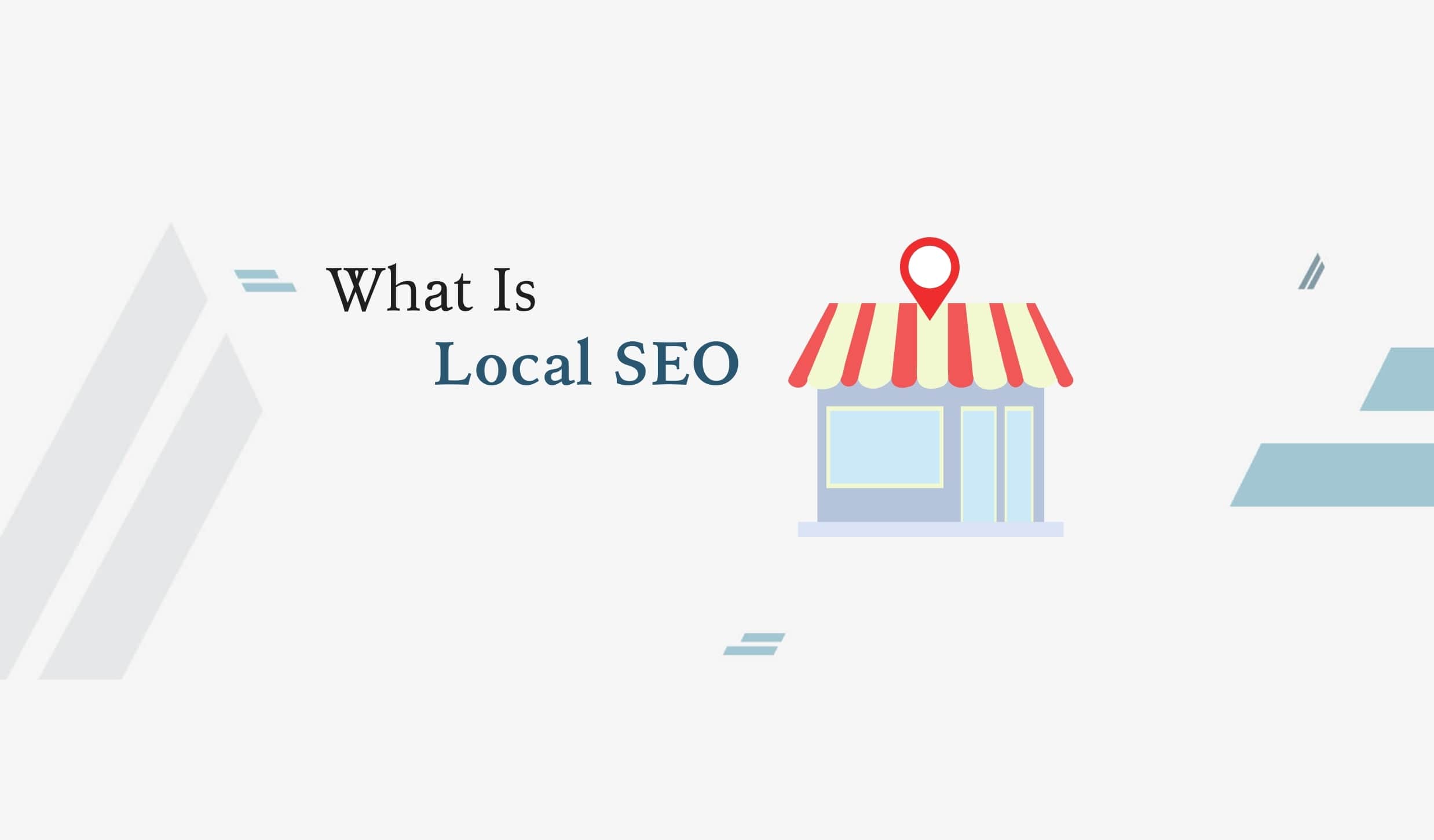 What is local seo?