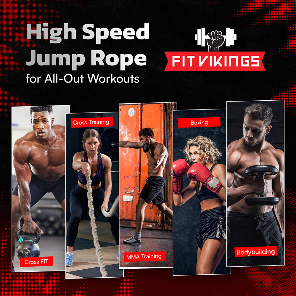 High speed jump rope