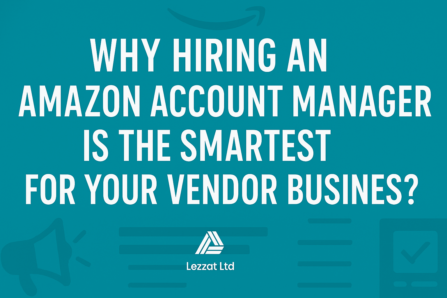 Amazon Account Management for Vendor Central