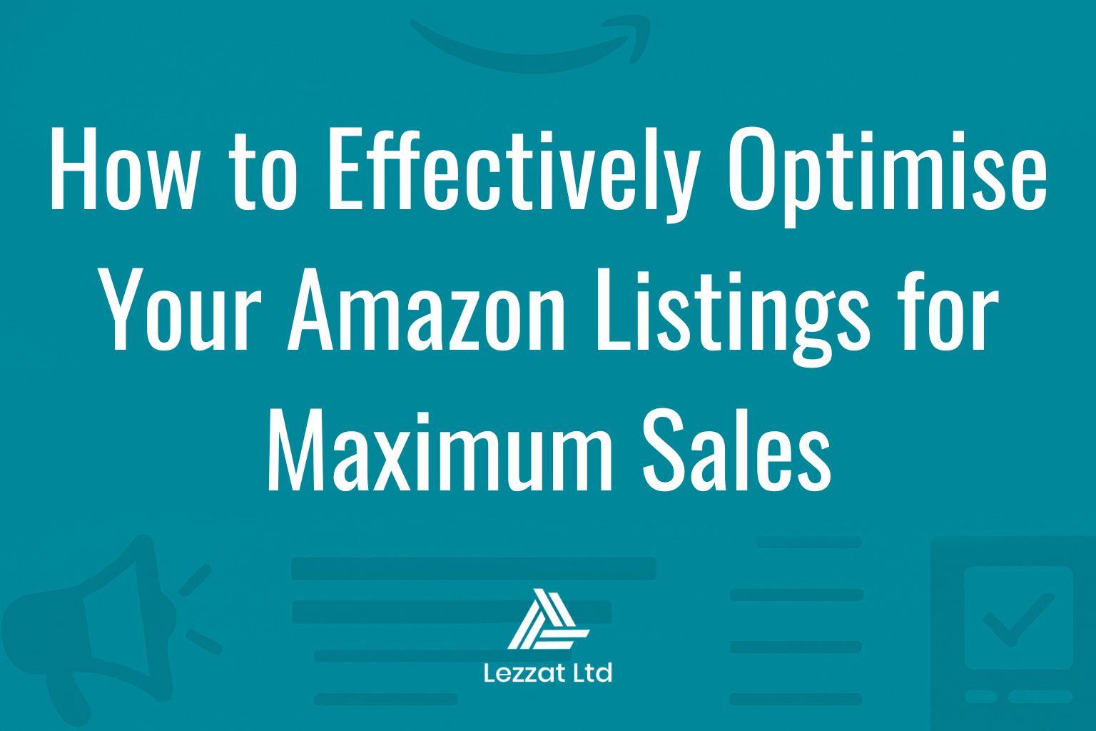 optimizing amazon listings